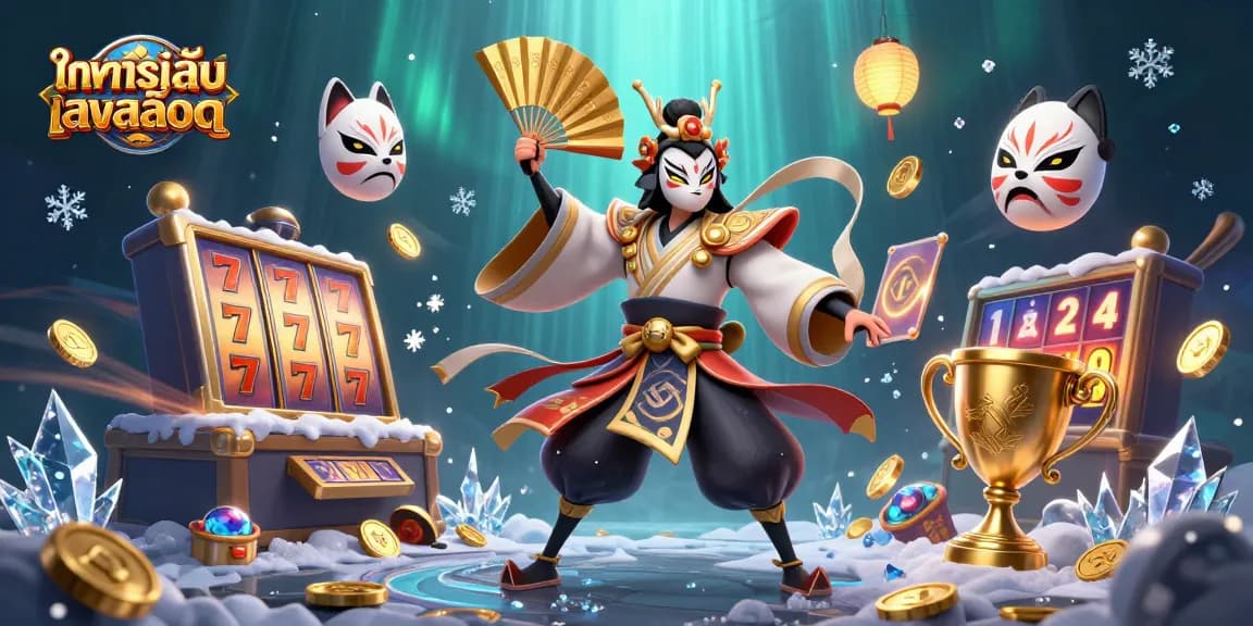 Engage in ทดลองเล่นสล็อต with exciting slots and rich winning elements in a vibrant casino scene.