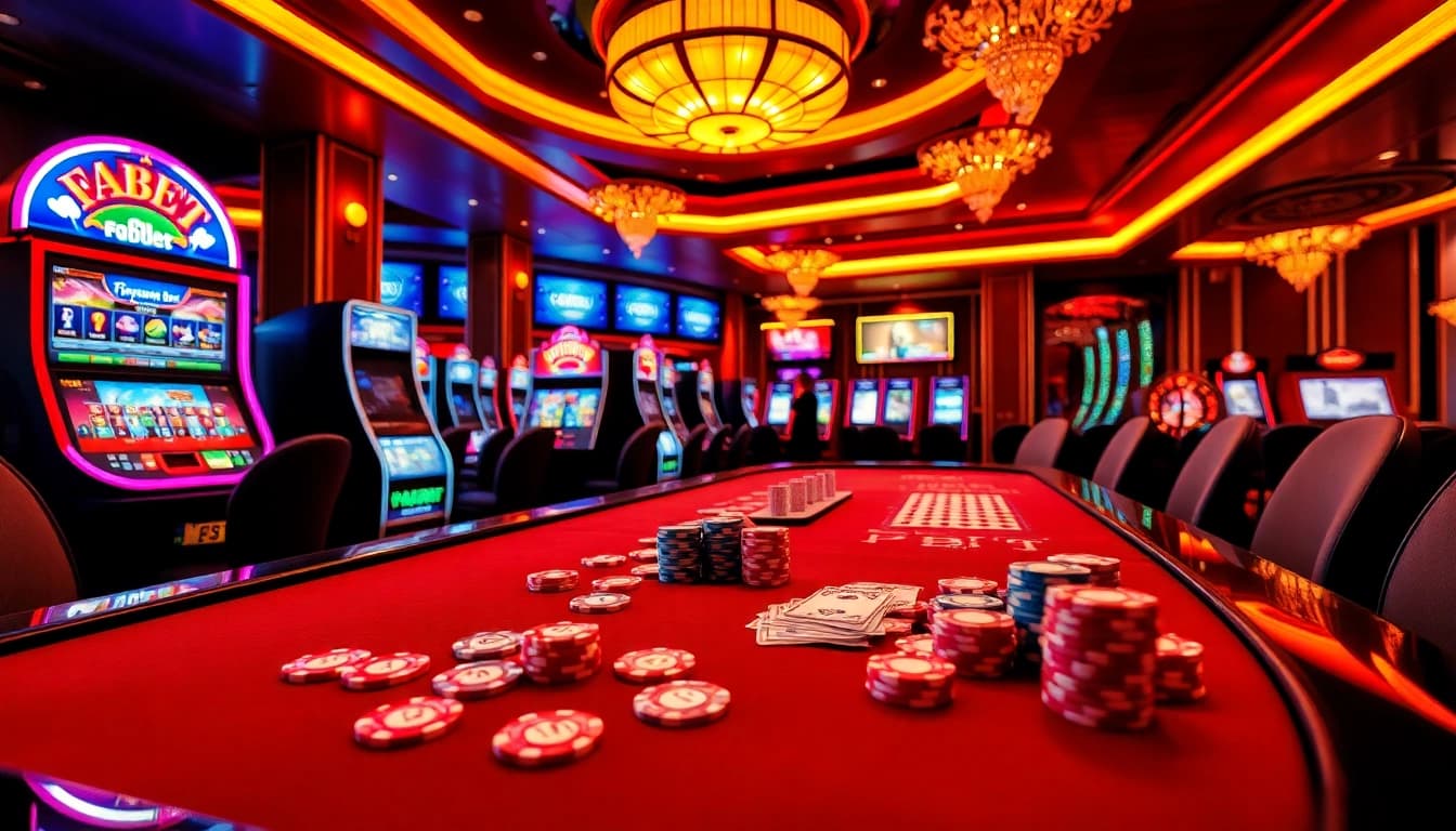 Experience thrilling gaming at https://fabet3.com/ with vibrant casino tables and exciting bets.
