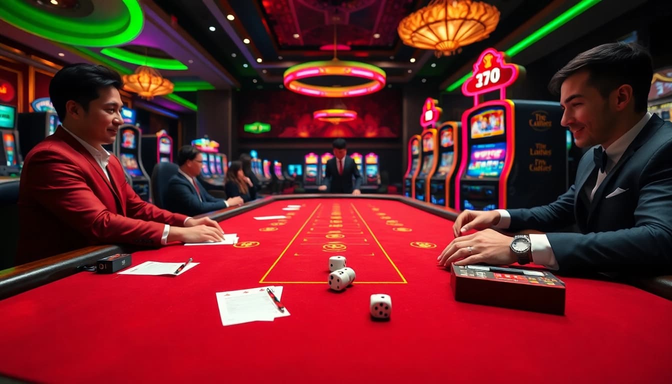 Experience TRANG CHỦ LUCK8 with thrilling high-stakes poker at luxurious casino tables.