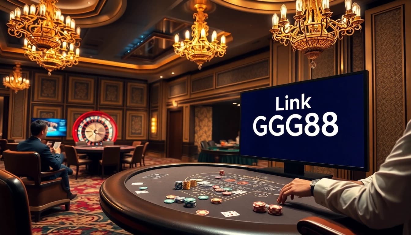 Experience the excitement of gambling with Link GG88 and vibrant casino action.