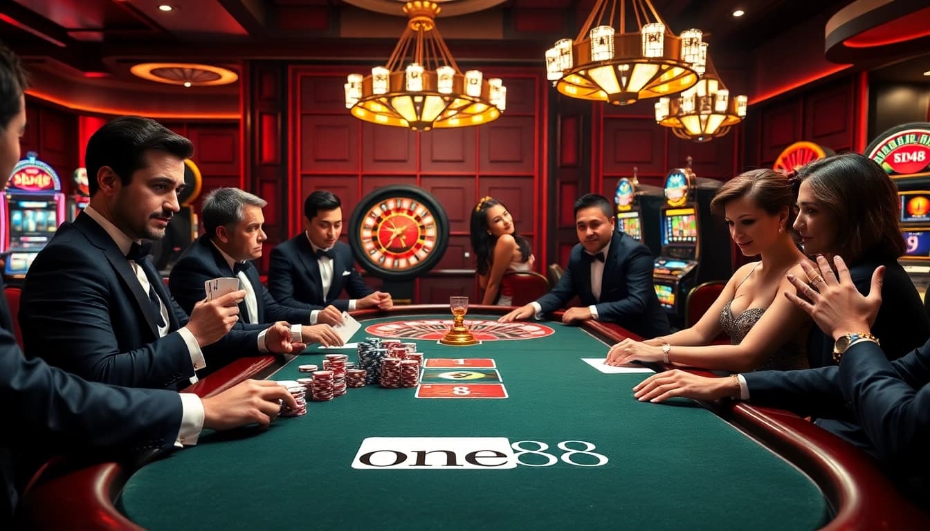 Experience the excitement of gambling at one88, featuring thrilling poker and vibrant casino games.