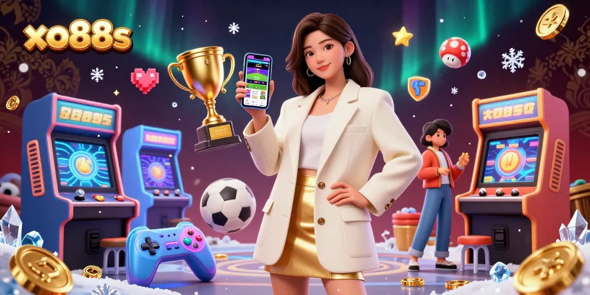 Experience the thrill of xo88s with vibrant gameplay and sports betting excitement in a dynamic scene.