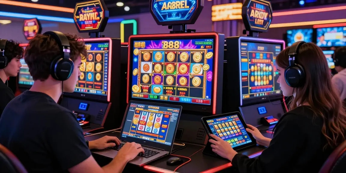 Pemain slot88 online beraksi di kasino digital, mengejar jackpot dengan antusias.