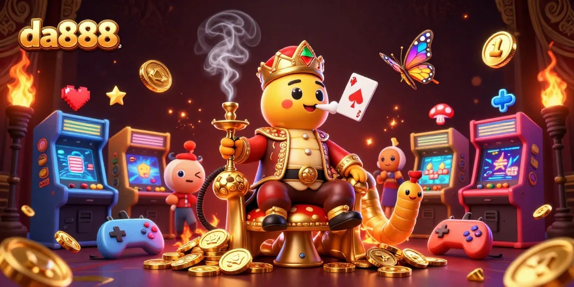 Experience thrilling gameplay at da888 with vibrant characters and dynamic casino elements.