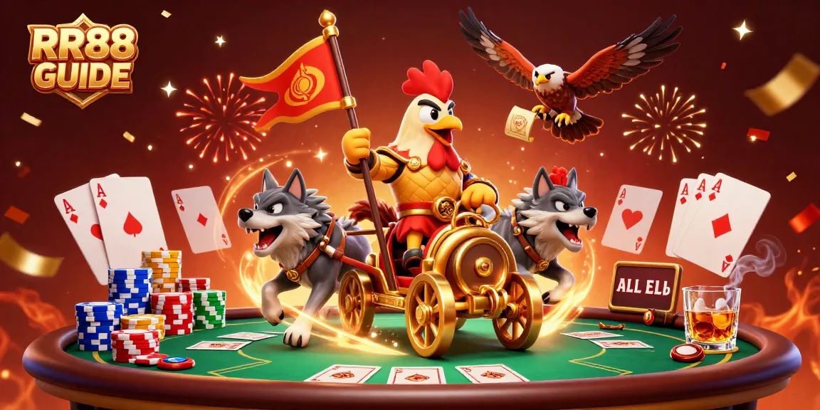 Join the RR88 GUIDE adventure, navigating thrilling poker elements and dynamic casino action.