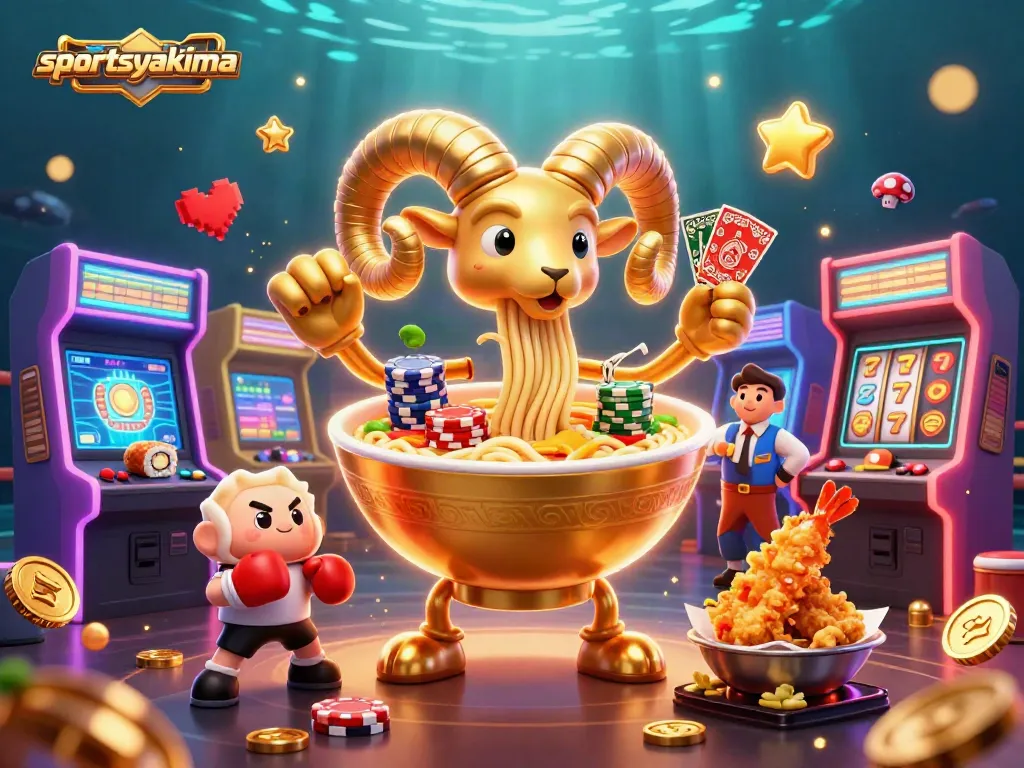 Experience the thrill of sportsyakima with vibrant casino gaming characters and dynamic action.