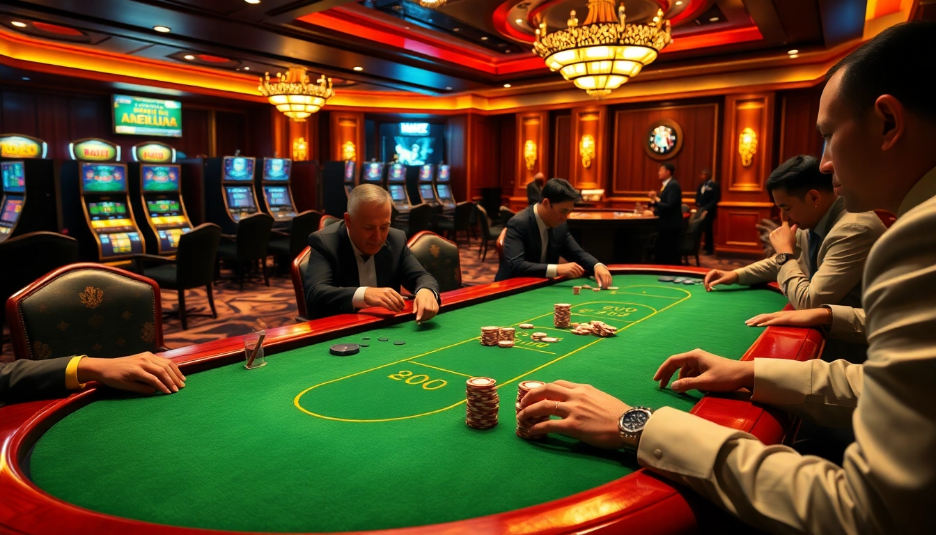 Engaging in thrilling poker games at the hidden wiki inspired casino setting