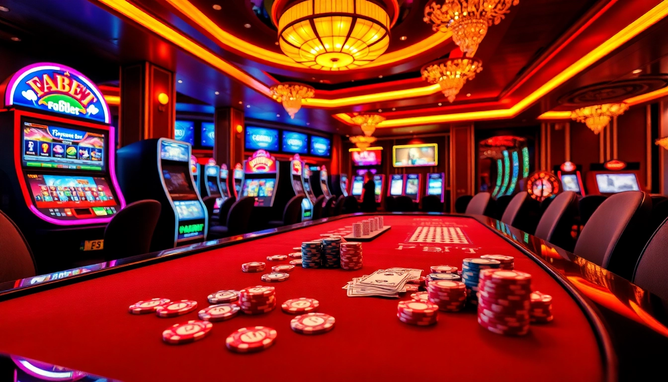 Experience thrilling gaming at https://fabet3.com/ with vibrant casino tables and exciting bets.