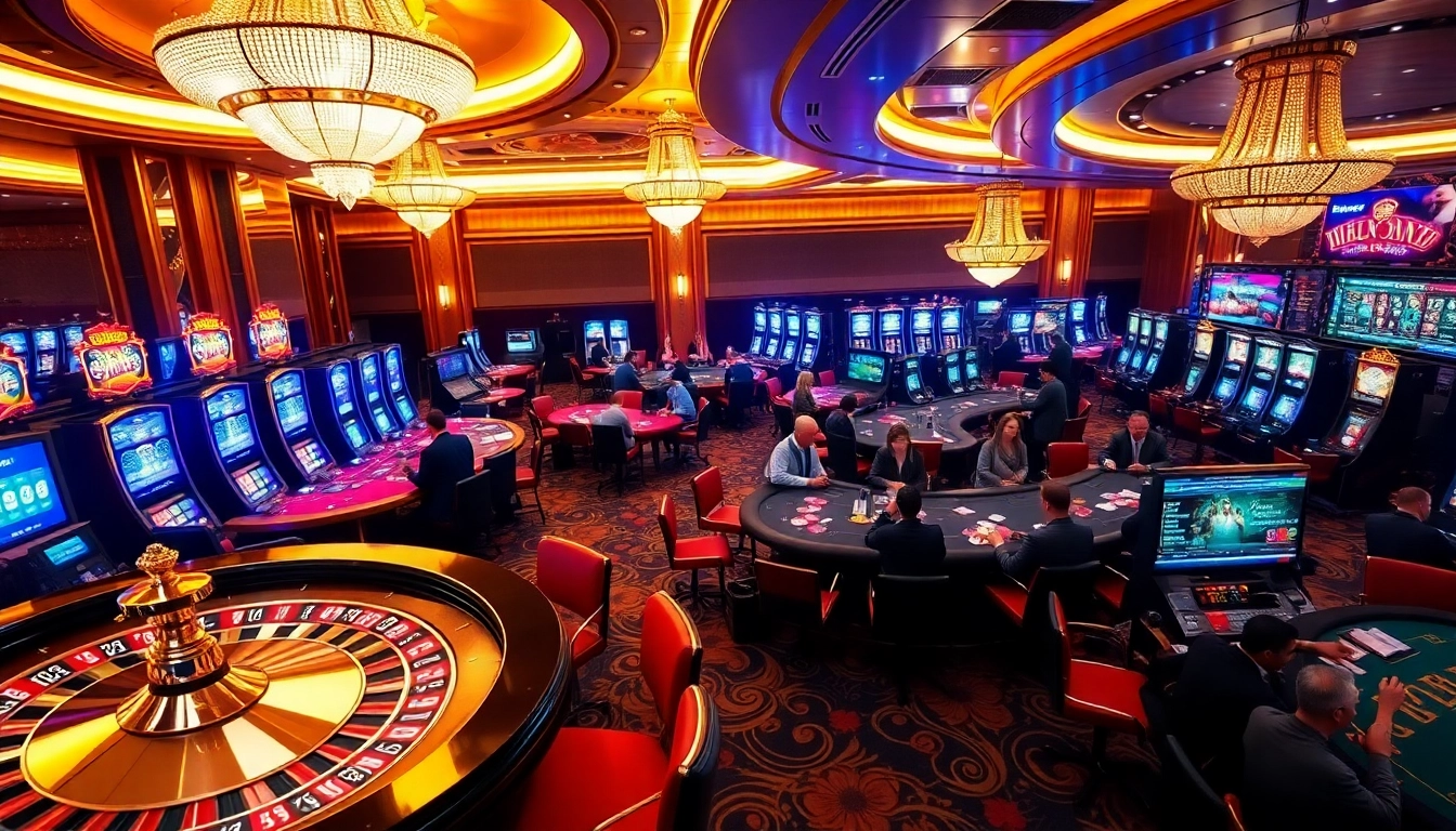 Players enjoying high-stakes games at KU88, blending traditional casino thrills with modern online features.