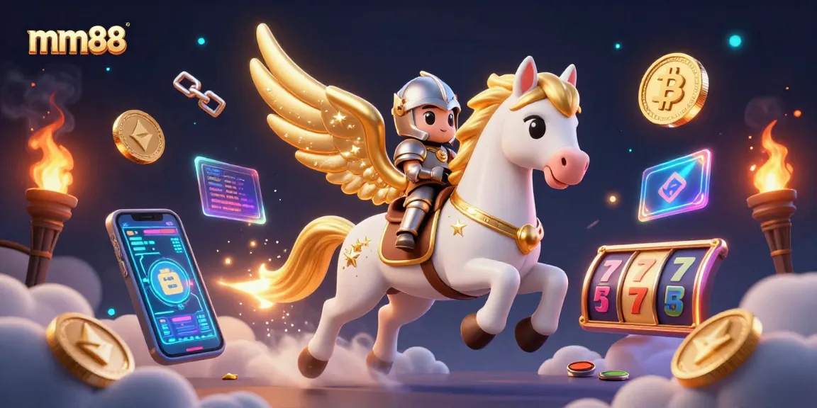 Play exciting games at mm88 with dazzling visuals and animated crypto elements for an engaging experience.