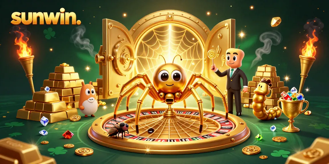 Engage with sunwin. by placing bets in a vibrant 3D casino scene filled with treasures.