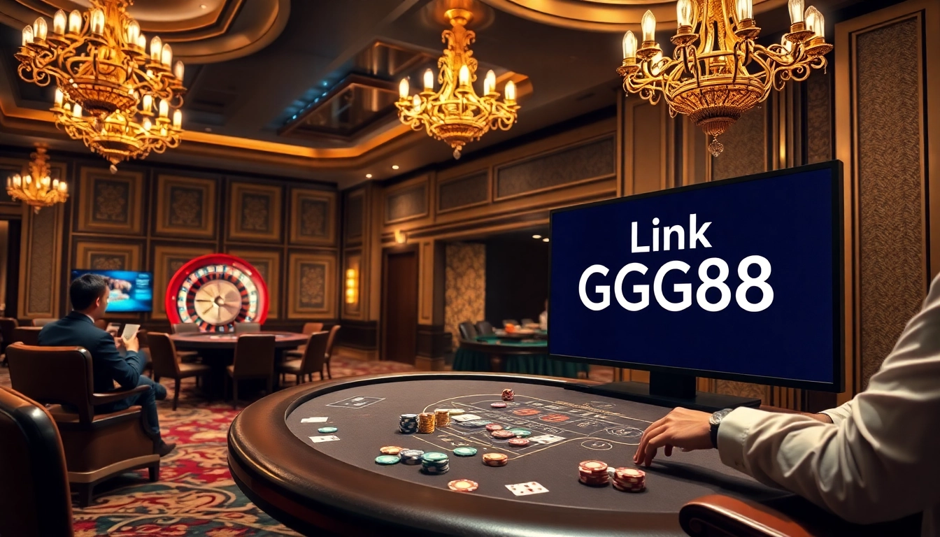 Experience the excitement of gambling with Link GG88 and vibrant casino action.